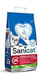 Sanicat - Classic cat litter with Aloe Vera | 7-day odour control | Fast absorption | product for your pet’s hygiene | Keep Your Home Clean | 4L capacity
