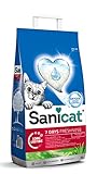Sanicat - Lettiera per gatti Classic con Aloe Vera | Controlla gli odori per 7 giorni | Assorbimento rapido | per l'igiene del tuo gatto | Formato 4 L