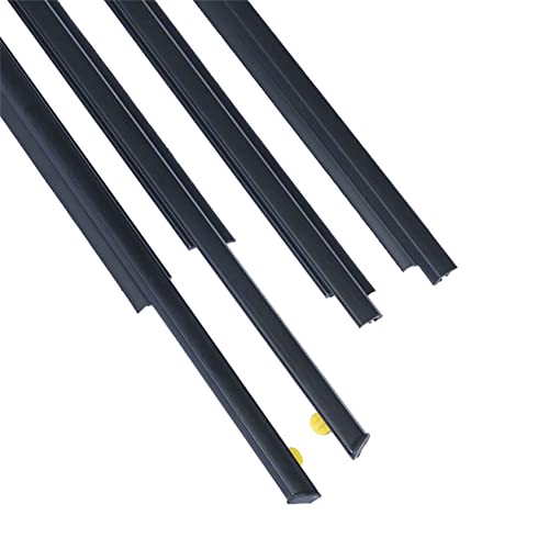 Antuko 4Pcs Weatherstrip Window Seal Car Window Moulding Trim Replacement For 2004-2009 Prius 75710-47010 75720-47010 75730-47010 75740-47010 #TOP5