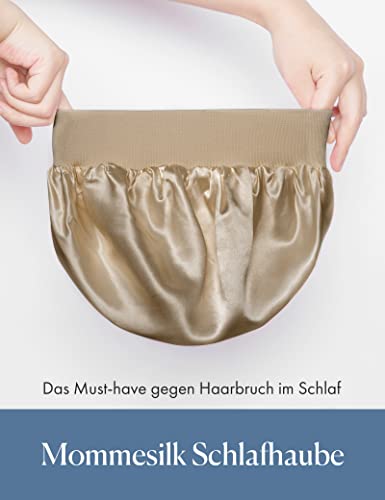 Schlafmütze aus Seide für Damen mit langen Haaren