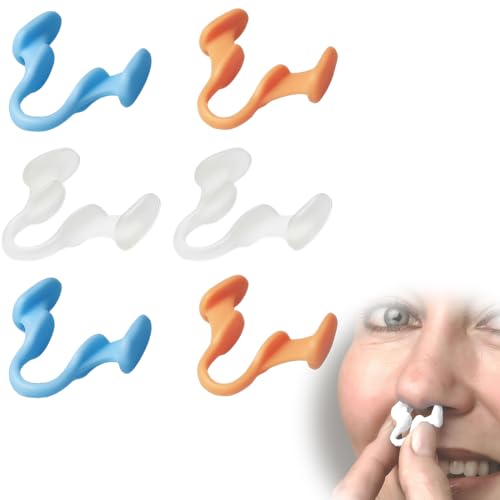 EIHI 3 Paar Nasendilatator für Eine Leichtere Nasenatmung, Schnarchstopper, Gegen Schnarchen, Spreizt die Nasenflügel, Spreizt die Nasenflügel（3 Farbe）
