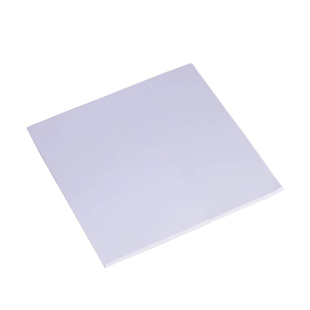 Pad Termico CPU In Silicone 100x100x2mm - Foglio Conduttivo Per Dissipatore, Pasta Termica Solida Per Raffreddamento Elettronica (Blu)