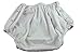 ObboMed MT-3312G New Larger Leg Circumference Snap-On Reusable Washable, Waterproof Incontinent Underpants, Cover-up Diaper for Patients, Elders, Adult Men and Women – White (L: 34 – 40 inches)
