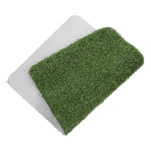 Tapis de sol extérieur drainage efficace Toddmomy avec pelouse synthétique durable