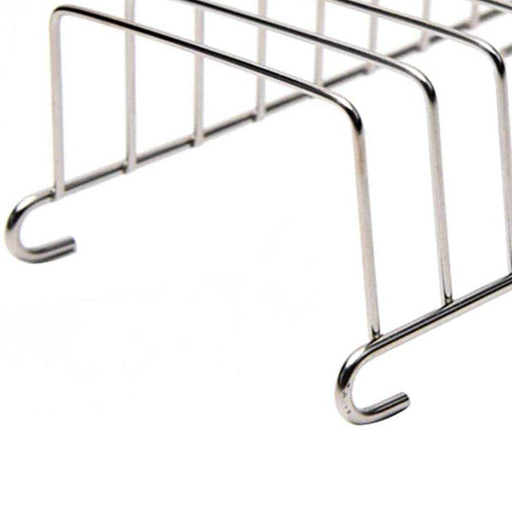 Griglia Per Pane Tostato In Acciaio Inox - Supporto Da Tavolo Per 8 Fette, Per Friggitrici Ad Aria - Foto 4