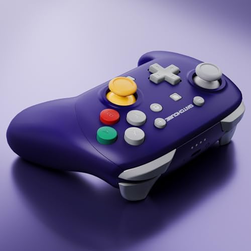 eXtremeRate DIY Replacement Full Set Shell Buttons for Nintendo Switch 2 Pro Controller, Custom Faceplate Rear Bottom Cover with Thumbsticks ABXY Dpad ZLZR for Switch 2 Pro - Classic SwitchCube Style - 5