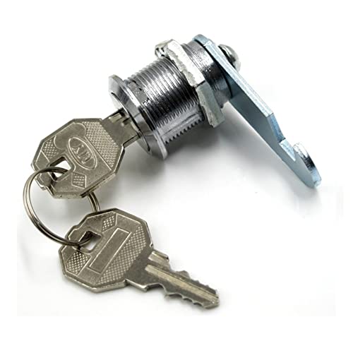 Serrure à came métallique 20mm robuste KmoNo avec clés identiques interchangeables - 5