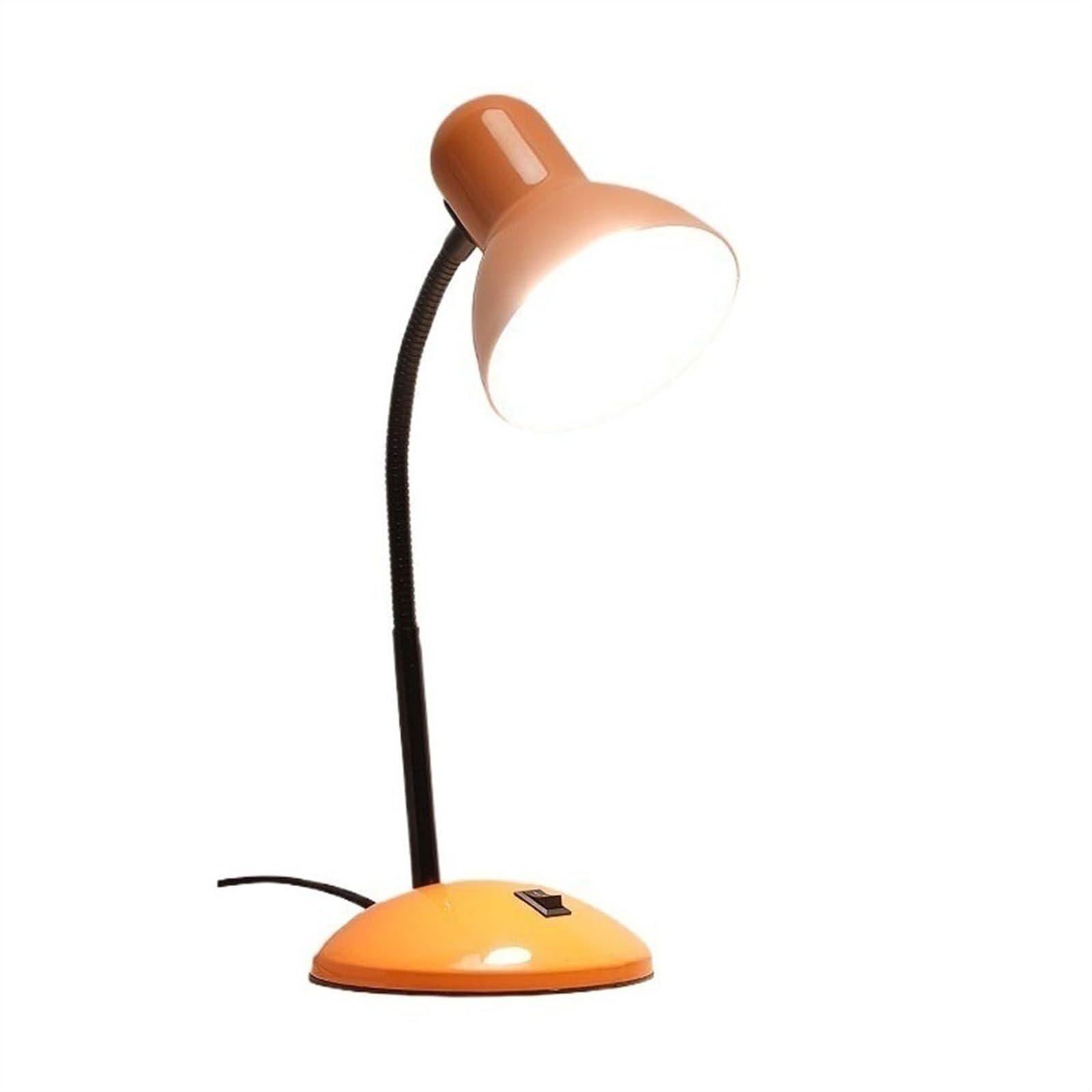 Lámpara Escritorio LED Lámpara de escritorio LED, lámpara de escritorio de metal con protección for los ojos, luz de lectura de cuello de cisne flexible con 3 modos de iluminación for oficina en casa,