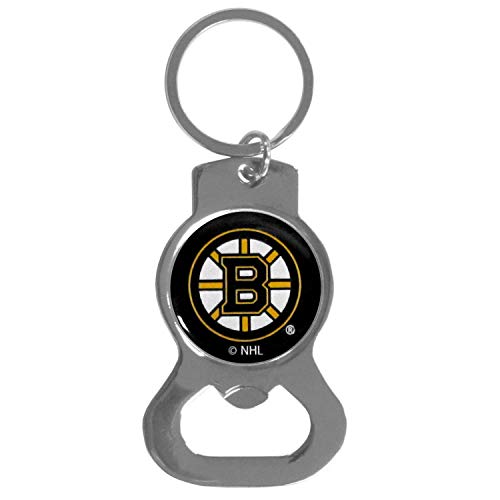 NHL Siskiyou Sports Fan Shop Boston Bruins Bottle Opener Key Chain One Size Team Color