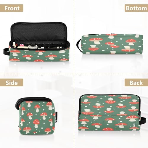 Bolso de viaje para herramientas de cabello Zhirexin con estera resistente al calor, organizador para planchas, rizadores y accesorios de cuidado capilar miniatura 5