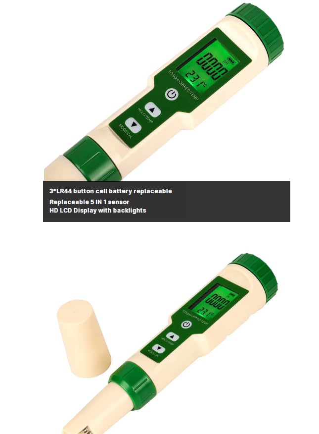 Close-up of EZ9910 display and buttons