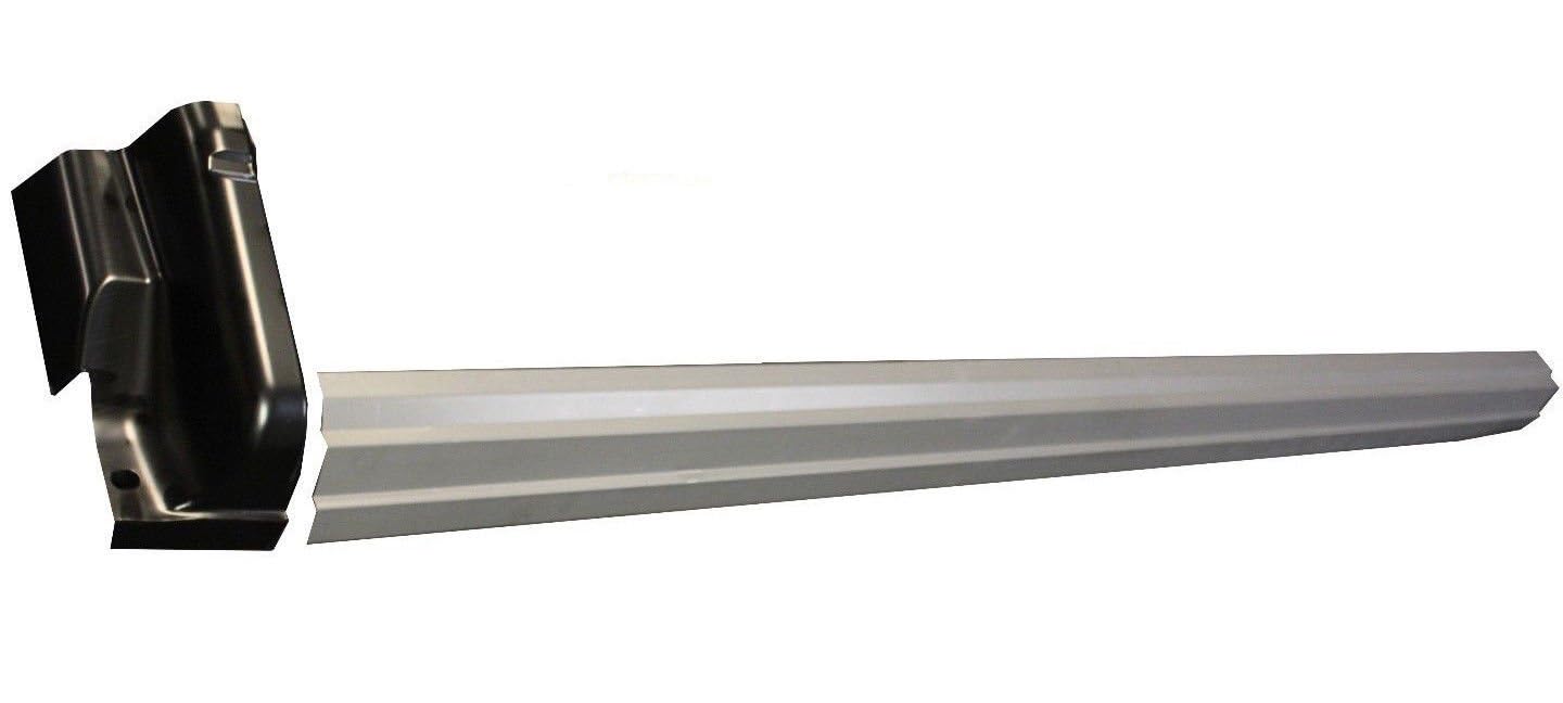 Motor City Sheet Metal - Compatible With Ford 2009-2014 F-150 Crew Cab 4 Door Right Side Outer Rocker Panel & Cab Corner