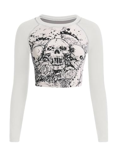 トップス PPFM Sequin skull long tee Archive y2k トップス PPFM Sequin skull long tee Archive y2k PPFM Sequin