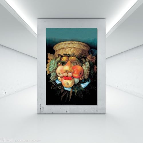 Giuseppe Arcimboldo Tête Composable impression toile affiche décoration murale salon - 7