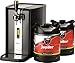 Spillatore Birra Philips PerfectDraft + 2 Fusti 6 litri Jupiler Fusti Pressurizzati Conservazione della Birra 30 giorni | Colore Nero/Grigio Acciaio |10 euro di deposito inclusi, Reso Fusti Gratis