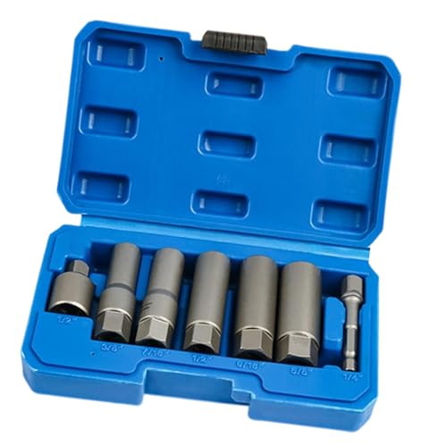 Lot de forets extracteurs de boulons et vis hexagonales abîmées