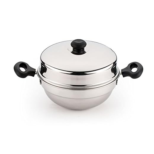 Pigeon Stainless Steel Multi Kadai Set (Silver) -5 Pieces