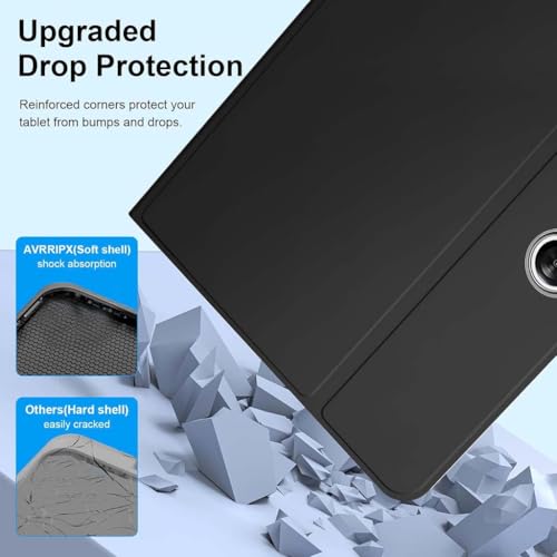 Image of Smart Keyboard Case for OnePlus Pad 2 /Pad Pro /Oppo Pad 3 Pro 12.1 inch Cover Folio Case with Trackpad, 7 Color Backlit
