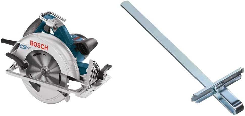 BOSCH CS10 7-1/4-Inch 15 Amp Circular Saw&BOSCH WD7RIP Worm Drive Rip Fence