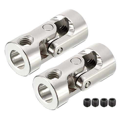 uxcell 2 pcs accouplement pivot arbre direction universel 6 mm L23XD11