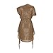 One Shoulder Sequin Dress for Women Sparkly Bodycon Cocktail Knot Party Dresses Ruched Fashion Formal Evening Gowns S-2XL Khaki