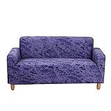MATÉRIAU DE QUALITÉ : Housse de canapé extensible en 92 % polyester et 8 % spandex extensible, douce, souple et confortable. Elle est extensible, très élastique et durable, ce qui garantit une bonne respirabilité et un bon confort. Cette housse de canapé protège le canapé de la poussière, des taches et autres dommages. La housse de canapé résistante aux acariens,à la poussière et aux taches est très écologique et saine.