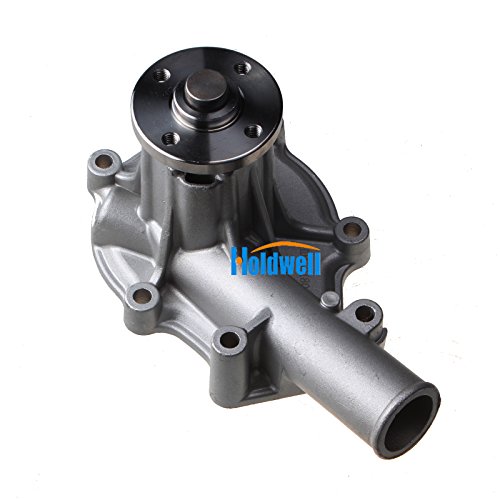 Holdwell Water Pump 16251-73034 16251-73032 16241-73032 compatible with Engine V1505 Kubota B21 B2410 B2710 B7500 BX2200D F2400 F2560 F2880 F2680 F2260 F2560 F3060 F3680 Front Mover 70mm Impeller
