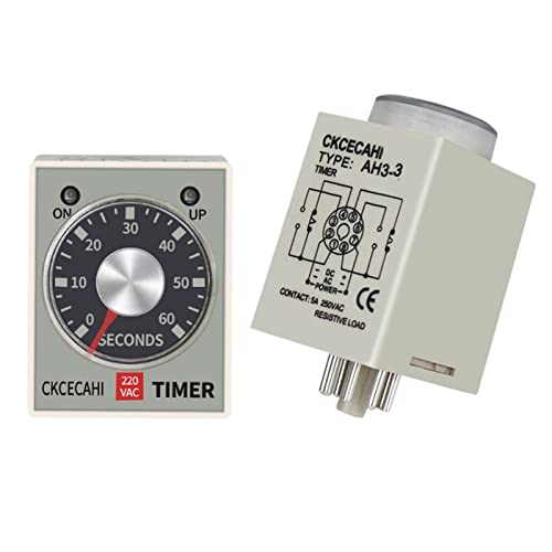 Relais temporisé AH3-2 60s pour programmer le démarrage différé de vos moteurs AC110V - 5