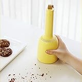 Xyamzhnn Portable Aspirateur de Bureau Portable - Machine de Nettoyage de la poussière de Clavier d'ordinateur, Nettoyage du ménage (Color : Yellow)