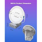 Govee Smart Recessed Lighting 6 Inch, Wi-Fi Bluetooth Direct Connect RGBWW LED Downlight, 65 Scene Mode, Canless Recessed Light Work with Alexa & Google Assistant with Junction Box, 1100 Lumen, 4 Pack - Image 5