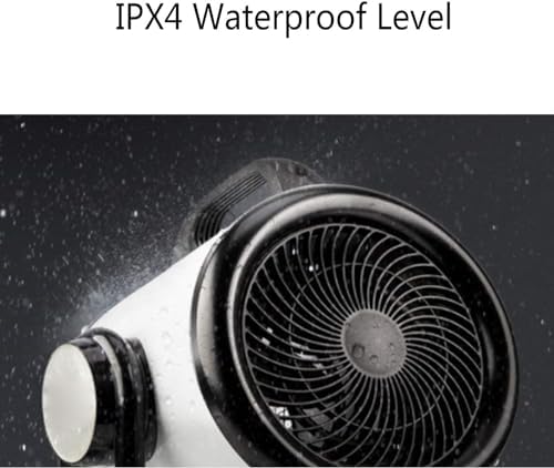Calefactor Eléctrico Portátil 3000W IPX4 para Interiores y Exteriores miniatura 5