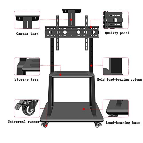 Soporte Universal para TV de Piso Giratorio y Ajustable miniatura 3
