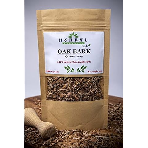 Natural Oak Bark Tea by Herbal Remedies Cover