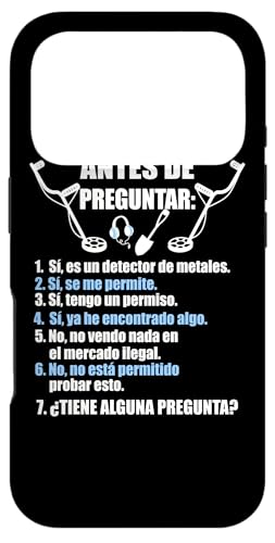 金属探知機 スペイン語金属探知機 スマホケース iPhone 17 Pro 用