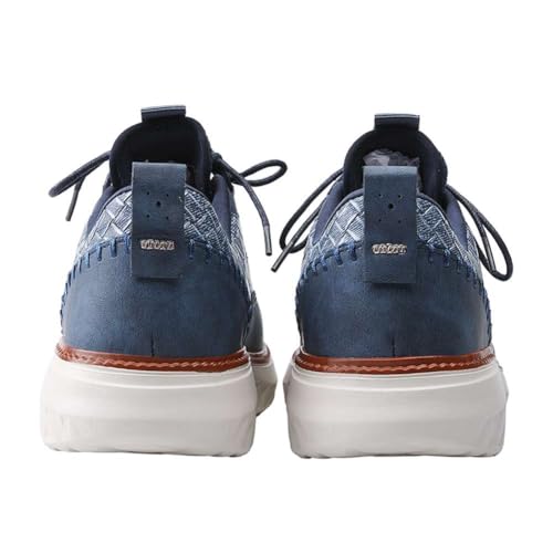 Image of Men's Casual Dress Oxfords Shoes Fashion Business Shoes Wide Feet Lace-up Shoes for Business Office Wedding