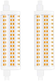 Bonlux R7s Bulb 118mm LED Dimmable 20W, Double Ended J118 Linear LED Floodlight Bulb Warm White 2700K, 200W Halogen Replacement for Work Lights, Security Lights, Landscape Lights, Floor Lamps (2-Pack)