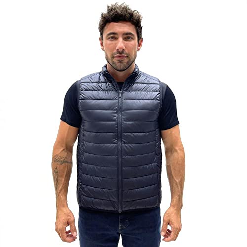 Colete Masculino Básico Acolchoado Em Modelagem Comfort