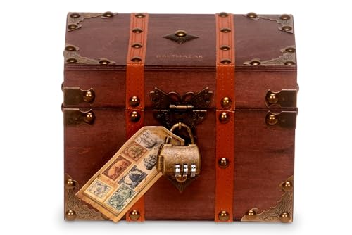 The Balthazar Stone – Escape Room Game Mystery | Real Padlocks & Artifacts | 18 Puzzles | Hidden Clues & Websites | Resettable | 1–5 Players | Ages 12+ | 2 Hours | All Skill Levels | By Henry Lewis - Image 3