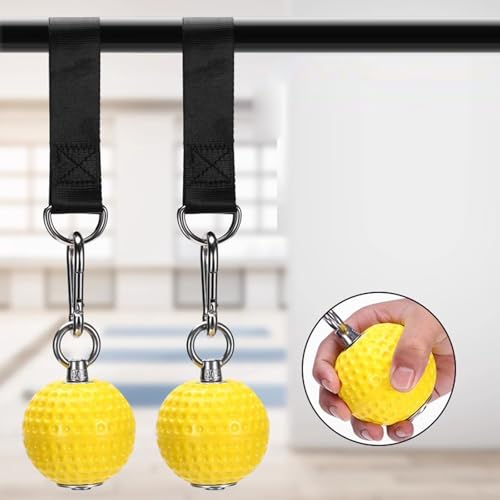 Pelotas de entrenamiento de acero que desarrollan antebrazos 3