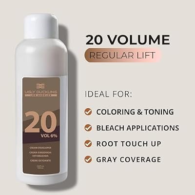 Ugly Duckling Brilliant Blondexx Lightener with Bond Protect & 20 Vol Developer