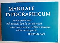 Manuale Typographicum 0262740044 Book Cover