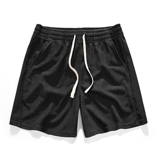 Short d'entraînement de sport homme AIMPACT noir confortable pour musculation et fitness
