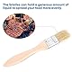 5 Stücke Holzgriff BBQ Pinsel Küche Zubehör für Outdoor Camping Backen Grillen