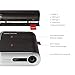 ViewSonic M1+ Portable LED Projector with Auto Keystone, Dual Harman Kardon Bluetooth Speakers and HDMI, USB C, Stream Netflix with Dongle (M1PLUS)