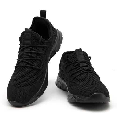 Image of Running Shoes for Men Gym Tennis Athletic Walking Shoes Non Slip Lightweight Breathable Sports Mesh Fashion Work Sneakers Casual Workout Trianer