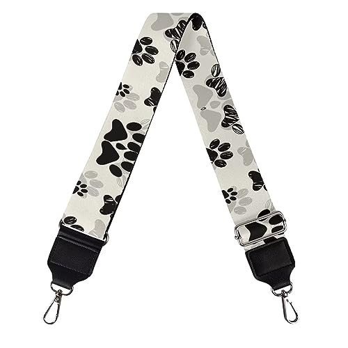 Image of Adjustable Purse Strap Replacement, Wide Shoulder Canvas Bag Strap, Crossbody Handbag Strap