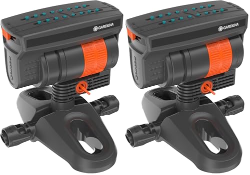 Gardena MDS Oscillating Sprinkler OS 90 avec buses réglables haute précision x2 - 2