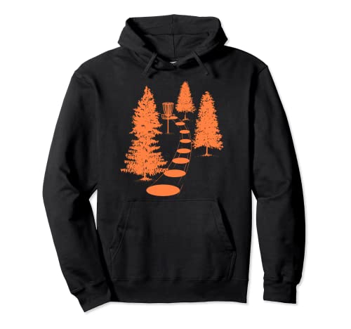 Disc Golf Into The Woods | Süßes Spielgeschenk Pullover Hoodie