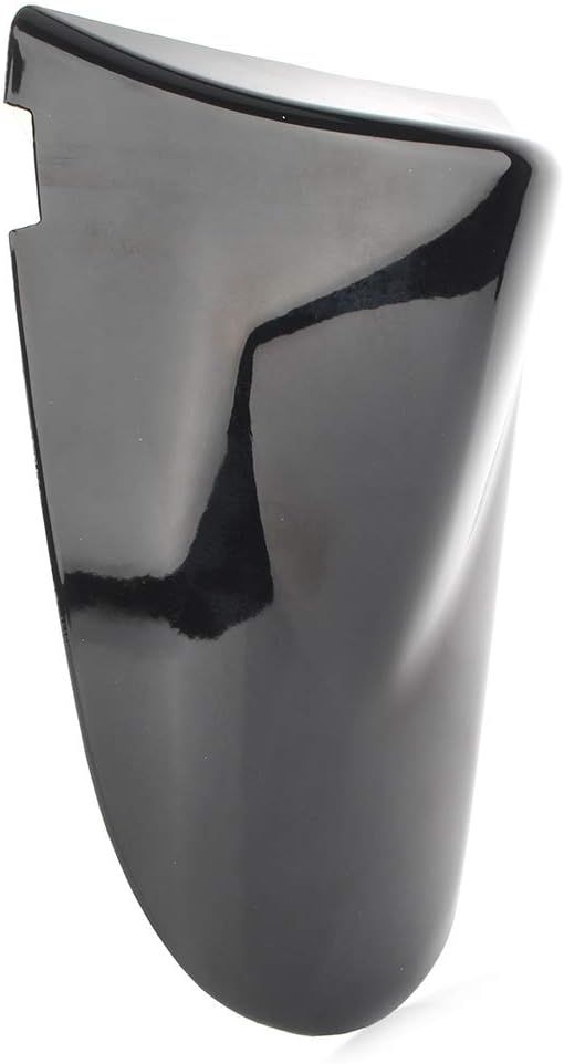 Cndask027 Motorbike Rear Passenger Pillion Seat Cover Motorbike Cowl Motorbikes Fairing Tail Cover for Kawasaki ZX6R 2003 2004 Black