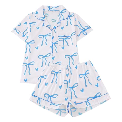 Pyjama short femme ample qui évite la chaleur nocturne à la maison